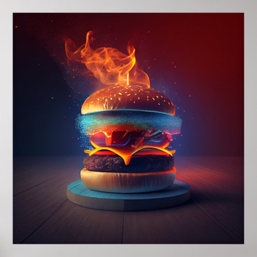 Poster Burger (Voorkant)
