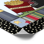 Poster Burger Girl (Hoek)