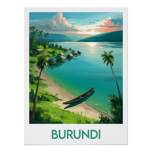 Poster Burundi (Voorkant)