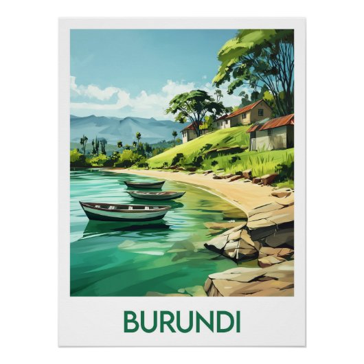 Poster Burundi (Voorkant)