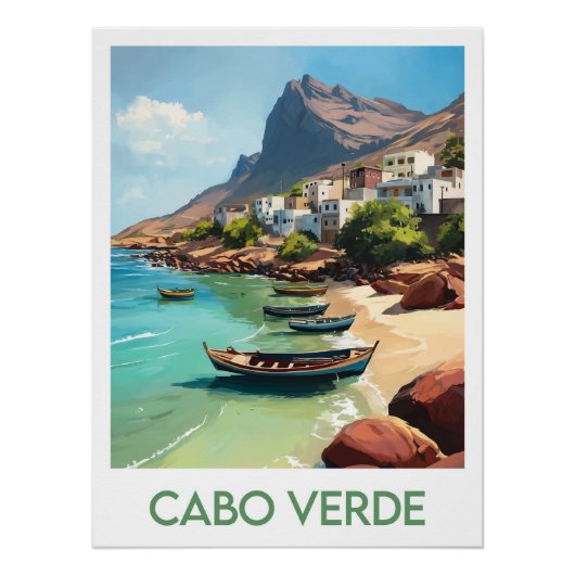 Poster Cabo Verde (Voorkant)