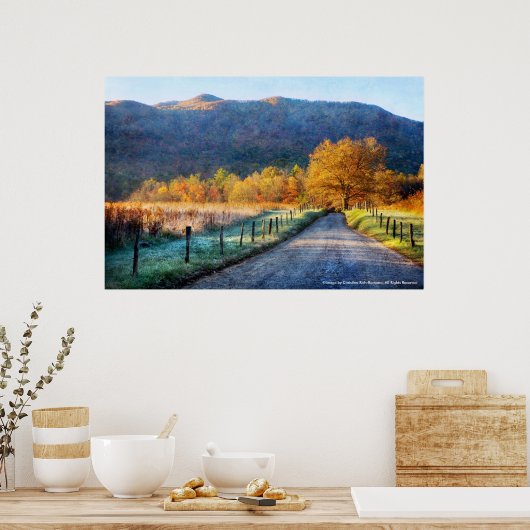 Poster - Cades Cove - Path of Life - No Verse (Keuken)