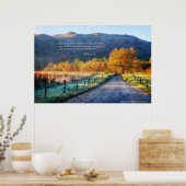 Poster - Cades Cove - Weg van leven (Keuken)