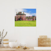 Poster Caerlaverock Castle van de Schotse Maxwell  (Keuken)