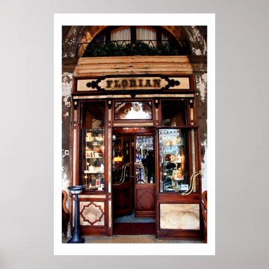 Poster Cafe Florian (Voorkant)