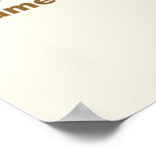 Poster Caffè (Hoek)