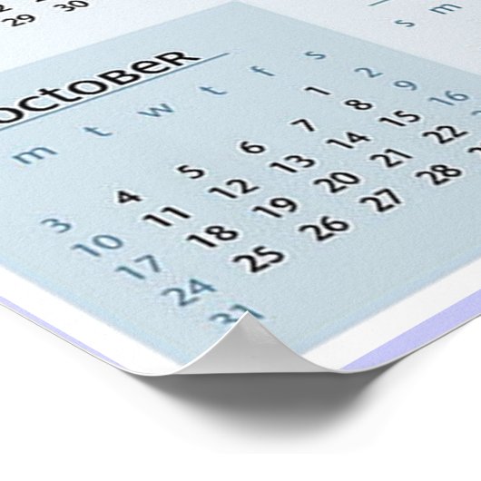 poster CALENDAR 2010  (Hoek)