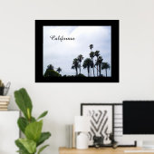 POSTER CALIFORNIA PALMS (Thuiskantoor)