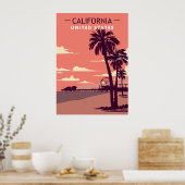 Poster - California US Salmon (Keuken)
