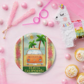 Poster:Californische Bord reizen (Feest)