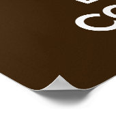 Poster Calm and Bake Cookies afdrukken (Hoek)