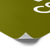 Poster Calm and Bake Cookies afdrukken (Hoek)