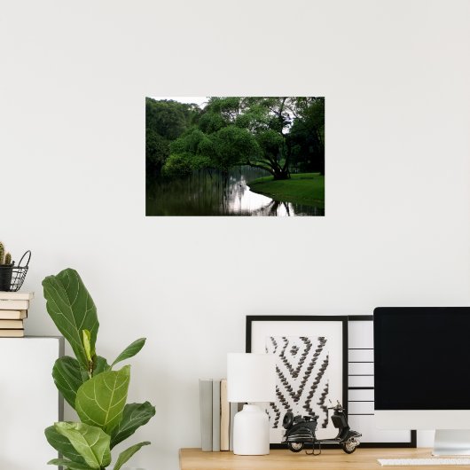 Poster Calm Waters (Thuiskantoor)