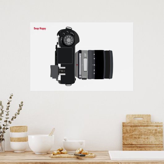 Poster camera (Keuken)