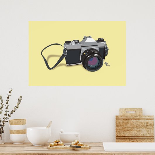 Poster camera (Keuken)