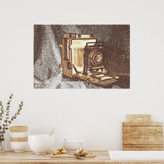 Poster  camera (Keuken)