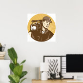 Poster Cameraman (Thuiskantoor)