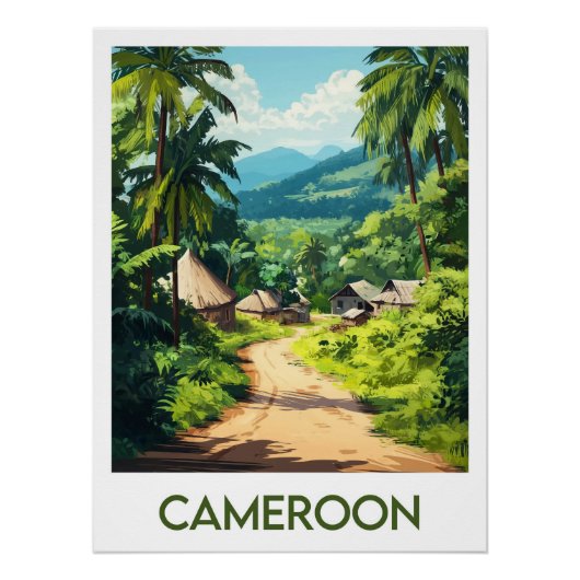 Poster Cameroon (Voorkant)