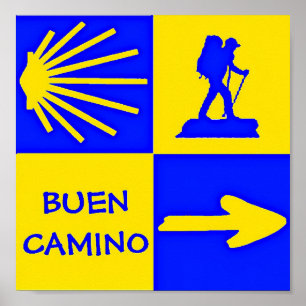 Poster Camino de Santiago