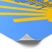 Poster Camino de Santiago (Hoek)