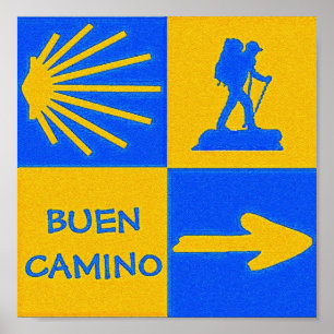 Poster Camino de Santiago