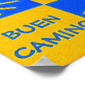 Poster Camino de Santiago (Hoek)