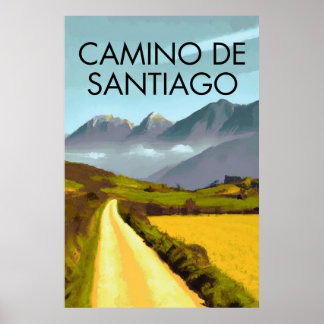 Poster Camino de Santiago