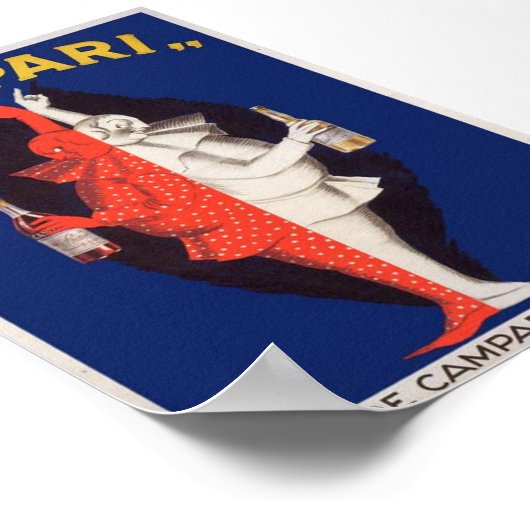 Poster Campari Twins (Hoek)