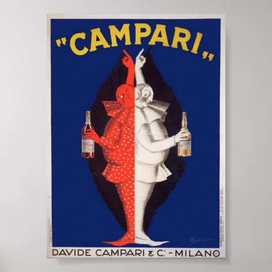 Poster Campari Twins (Voorkant)