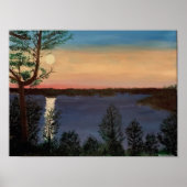 poster "Canadian Sunset" (Voorkant)