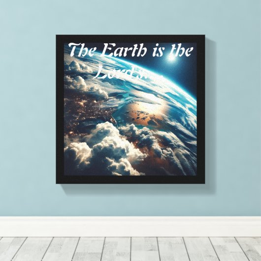 poster canvas afdruk (Insitu (Houten vloer))