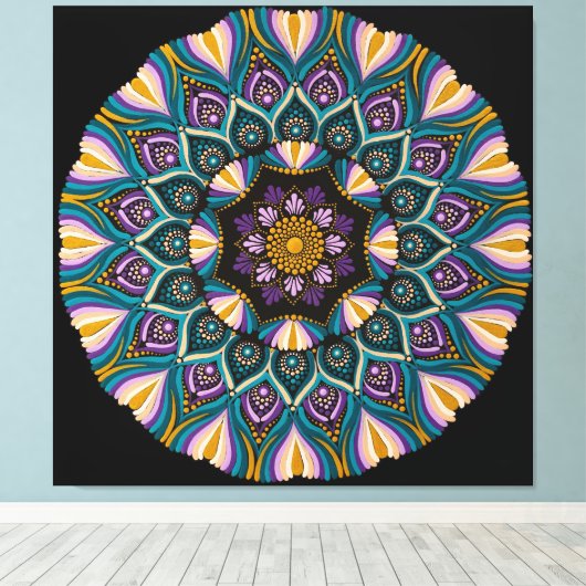 Poster Canvas Afdruk (Insitu (Houten vloer))