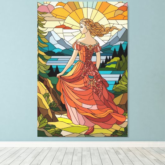 Poster Canvas Afdruk (Insitu (Houten vloer))