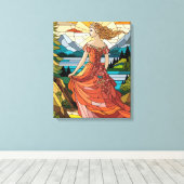 Poster Canvas Afdruk (Insitu (Houten vloer))