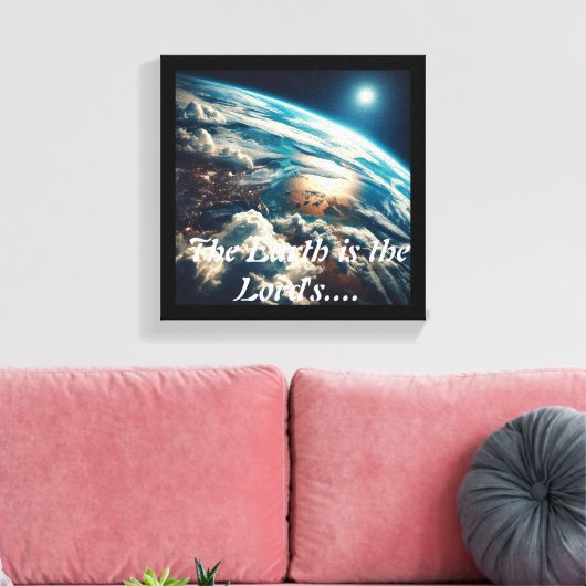 poster canvas afdruk (Insitu (Woonkamer))