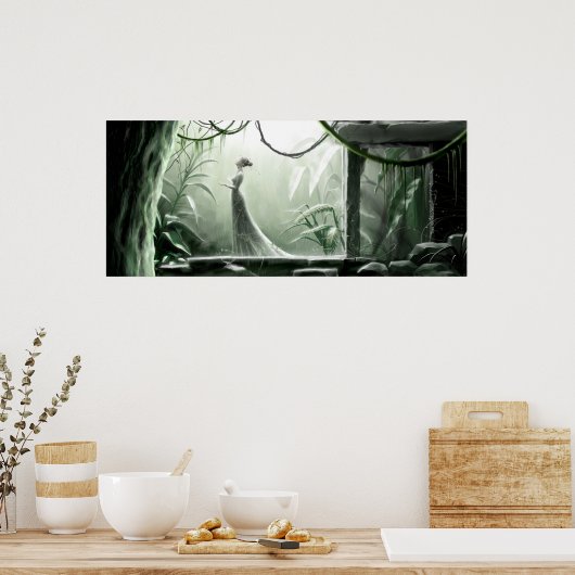 POSTER/CANVAS AFDRUKKING ・ Terug naar leven Poster (Keuken)