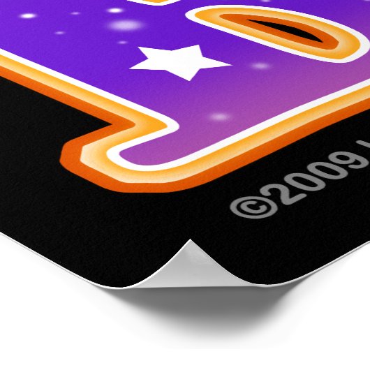 Poster, canvas - HAPPY BOO DAY - Halloween Poster (Hoek)