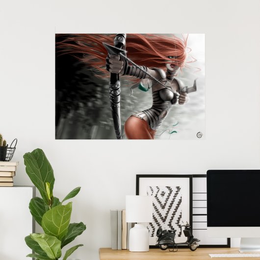 POSTER/CANVAS PRINT ・ Archer (Thuiskantoor)
