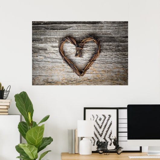 Poster/canvasafdruk Poster (Thuiskantoor)