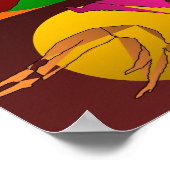 poster capoeira game sunset (Hoek)