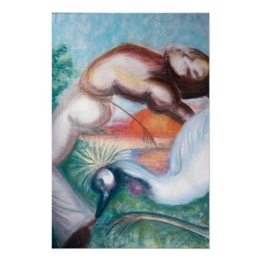 Poster : Cappuera with a Crane (Voorkant)