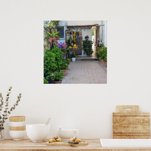 Poster Capri Italië (Keuken)