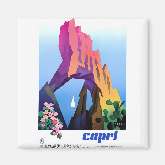 poster  capri magneet (Voorkant)