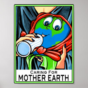 Poster: "Caring for Moeder Earth" Poster