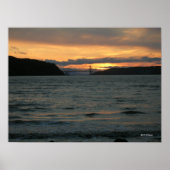 Poster - Carquinez Sunset (Voorkant)