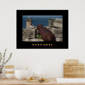 Poster Cartagena Colombia (Keuken)
