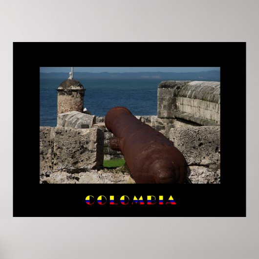 Poster Cartagena Colombia (Voorkant)