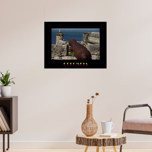 Poster Cartagena Colombia (Woonkamer 3)