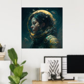 Poster casque (Thuiskantoor)