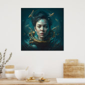 Poster casque (Keuken)